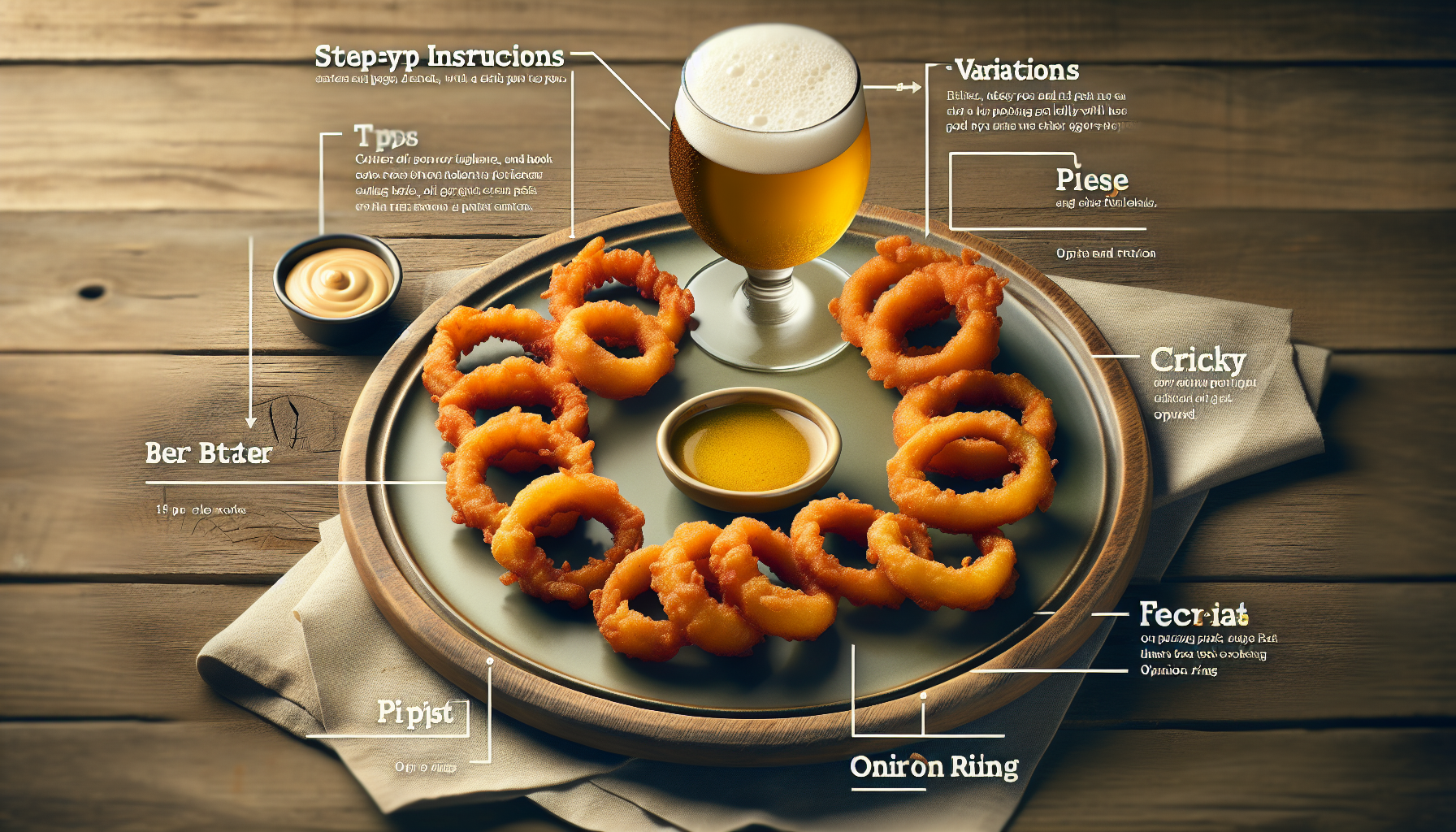 Classic Beer-Battered Onion Rings