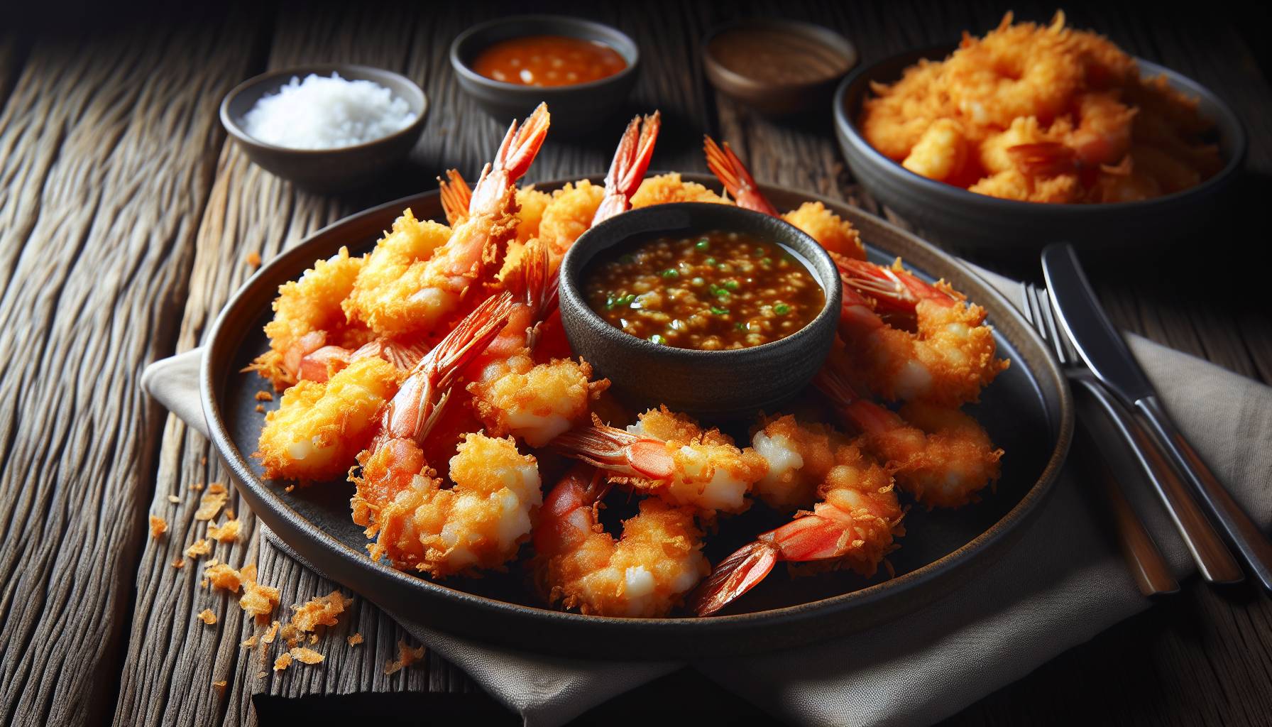 Coconut Shrimp With Tangy Dipping Sauce