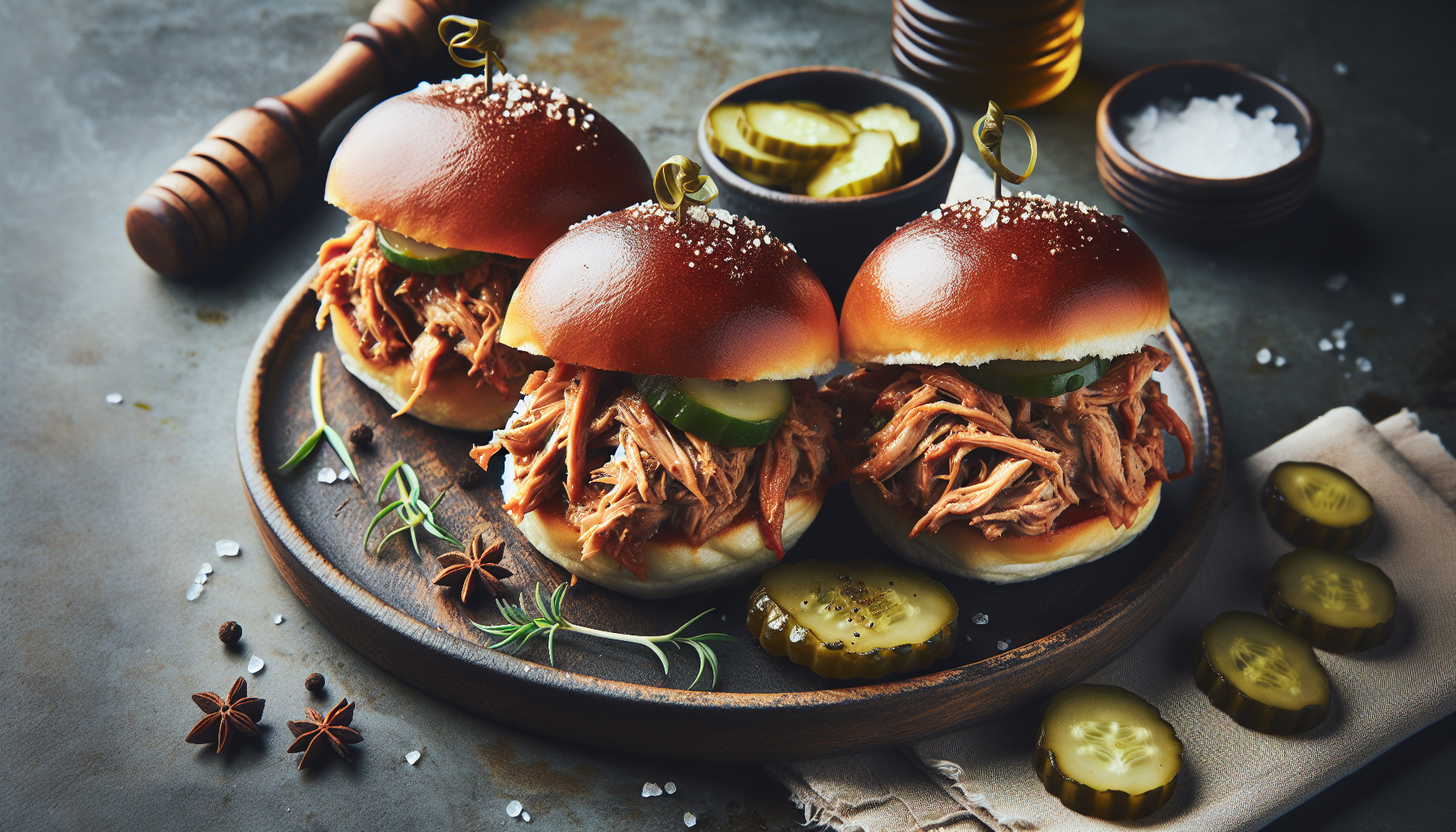 Easy Pulled Pork Sliders