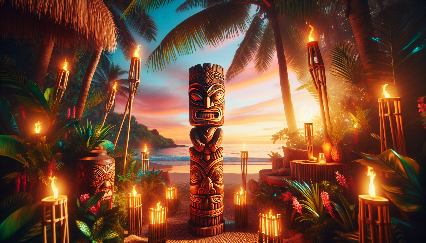 Essential Decorations For An Authentic Tiki Party Experience