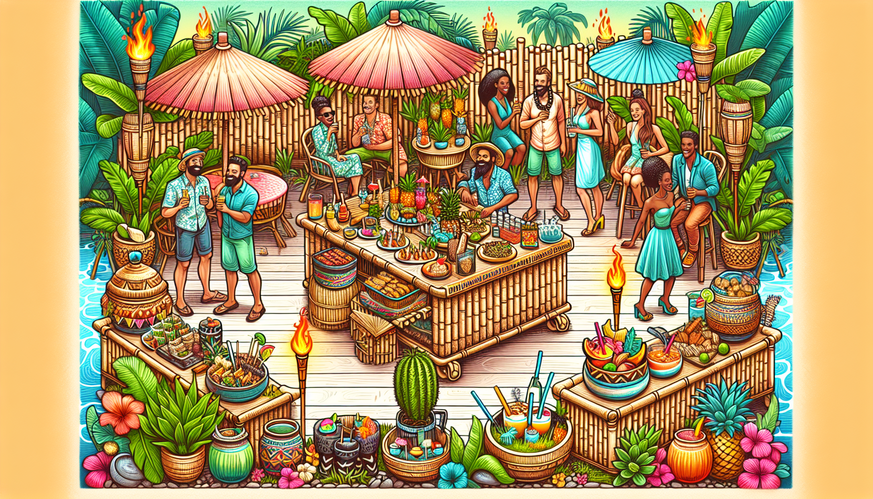 How Can You Create A Memorable Tiki Party Theme?