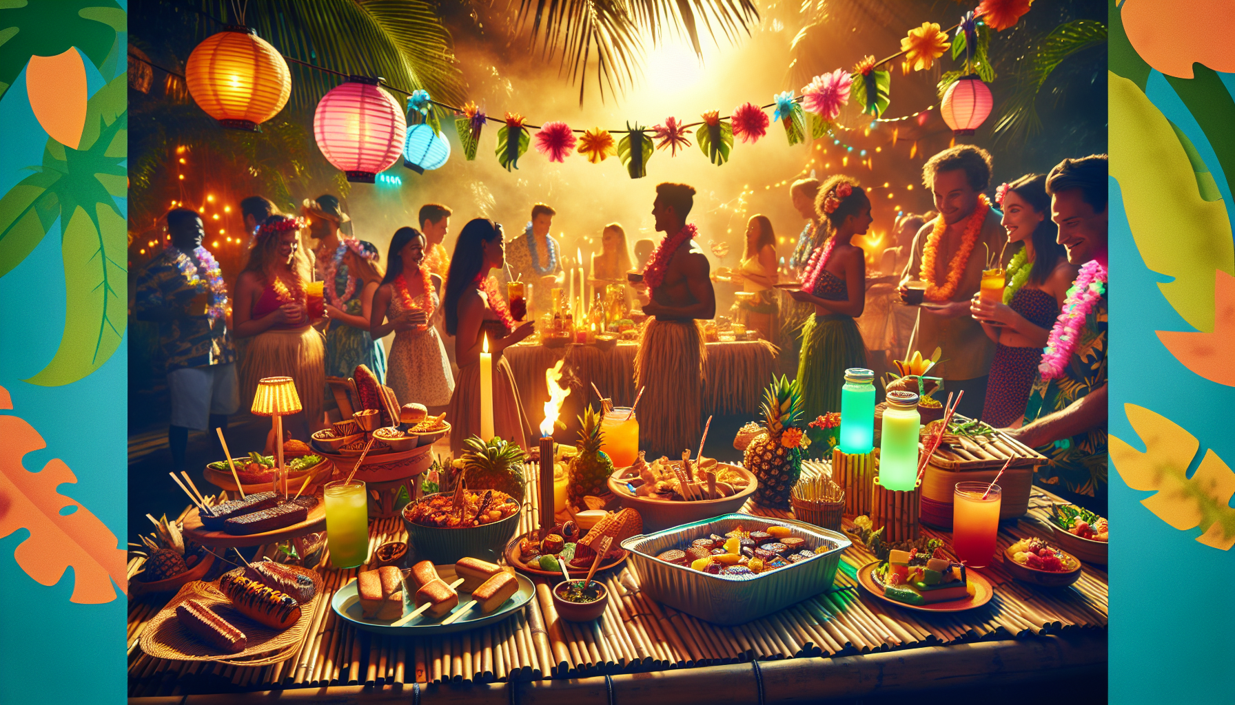 How Can You Organize A Potluck-Style Tiki Party?