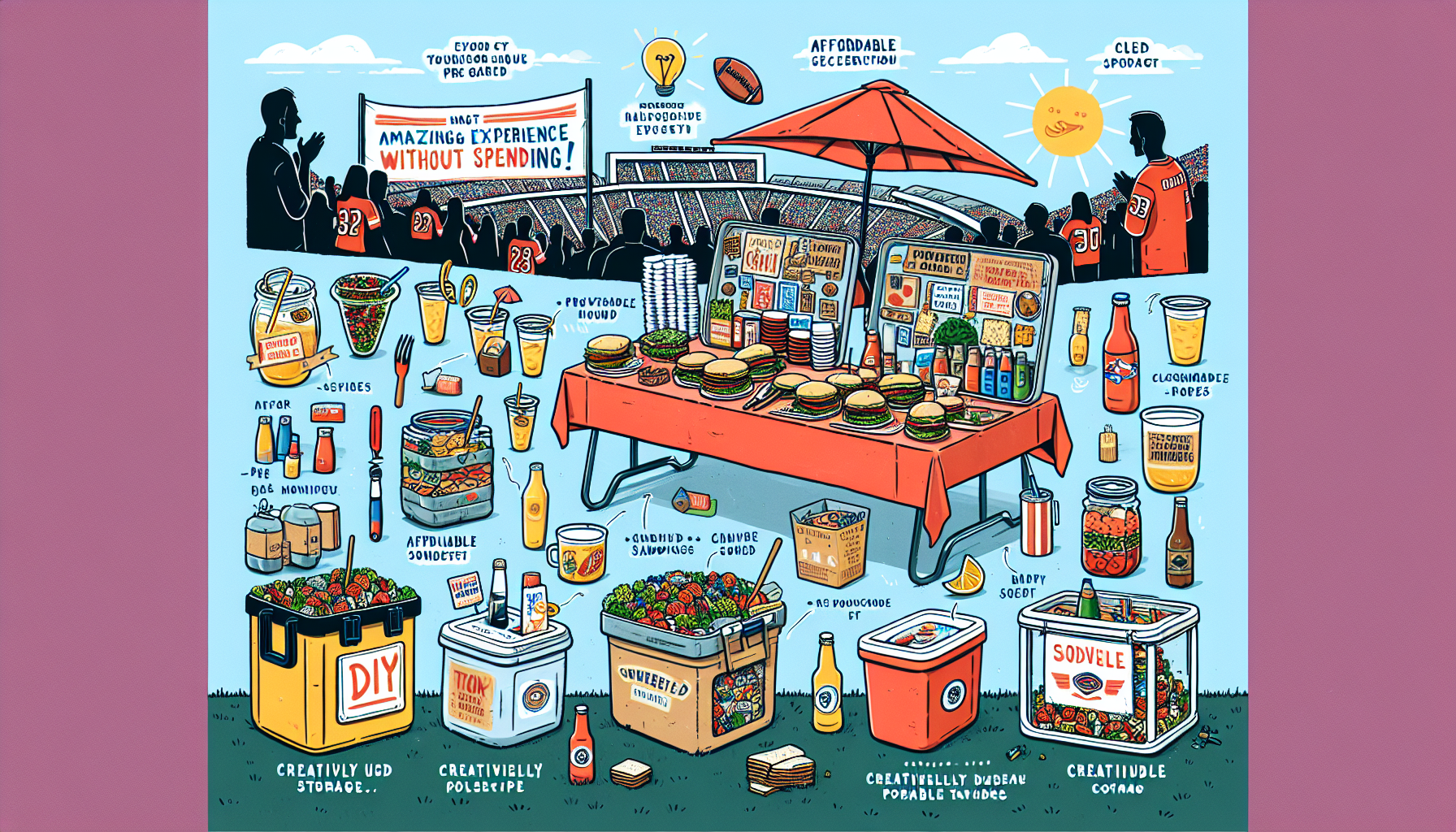 How Do You Create A Thrifty Tailgating Setup?