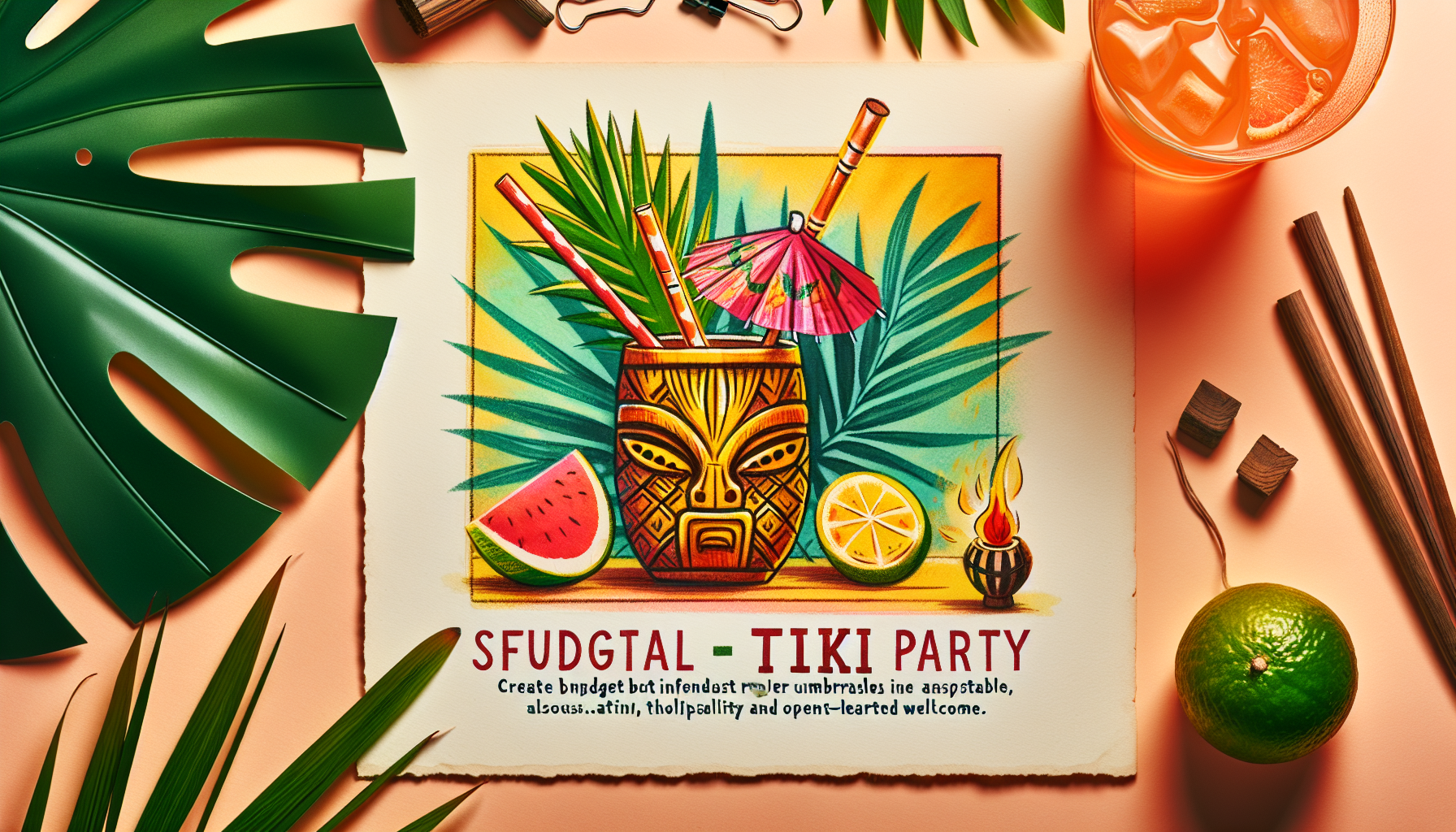 How Do You Create A Tiki Party On A Tight Budget?