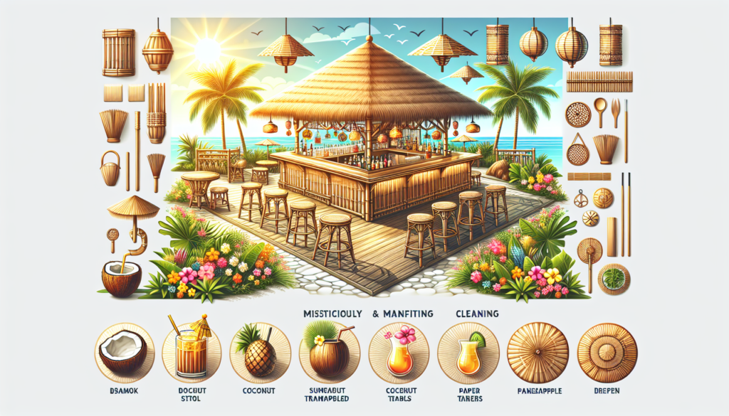 How Do You Maintain And Clean Your Outdoor Tiki Bar?