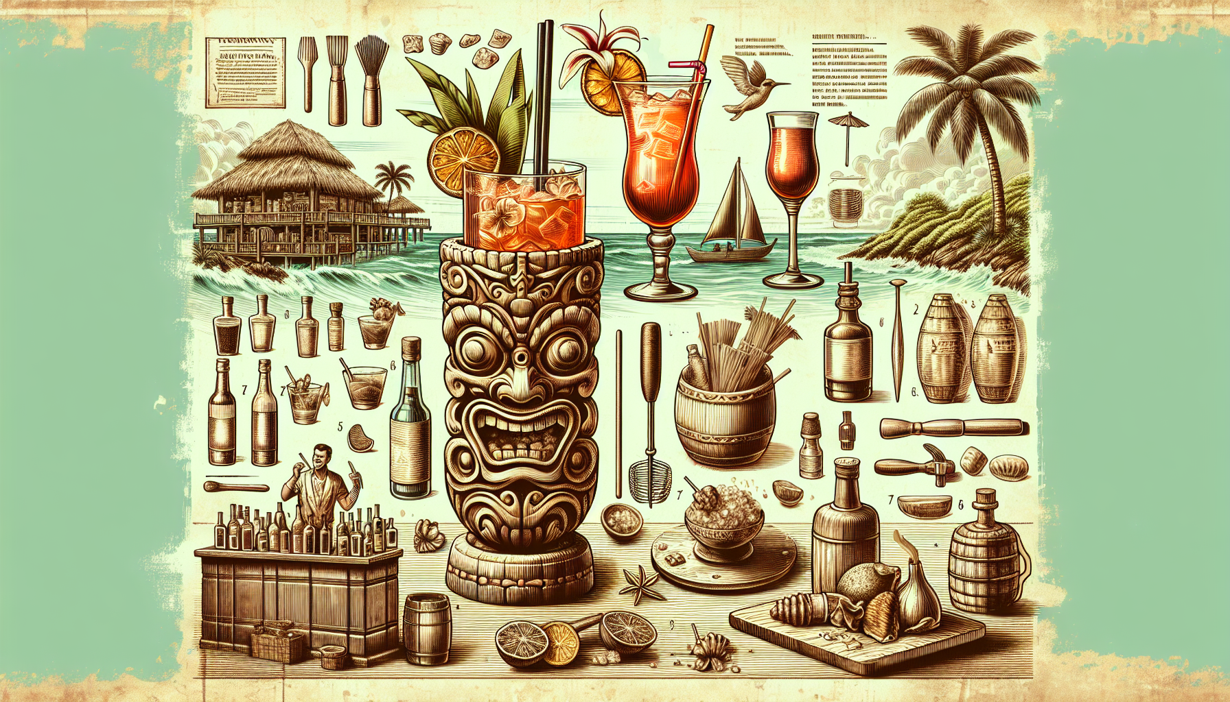 How Do You Mix Classic Tiki Cocktails?