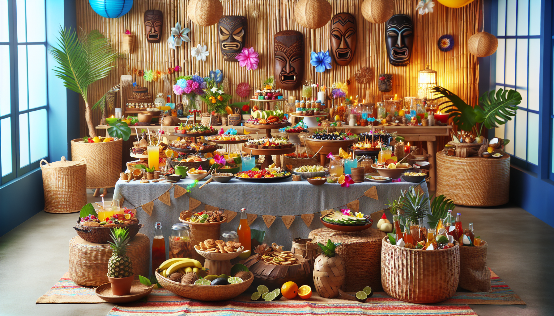 How Do You Plan A Budget-Friendly Tiki Party Menu?