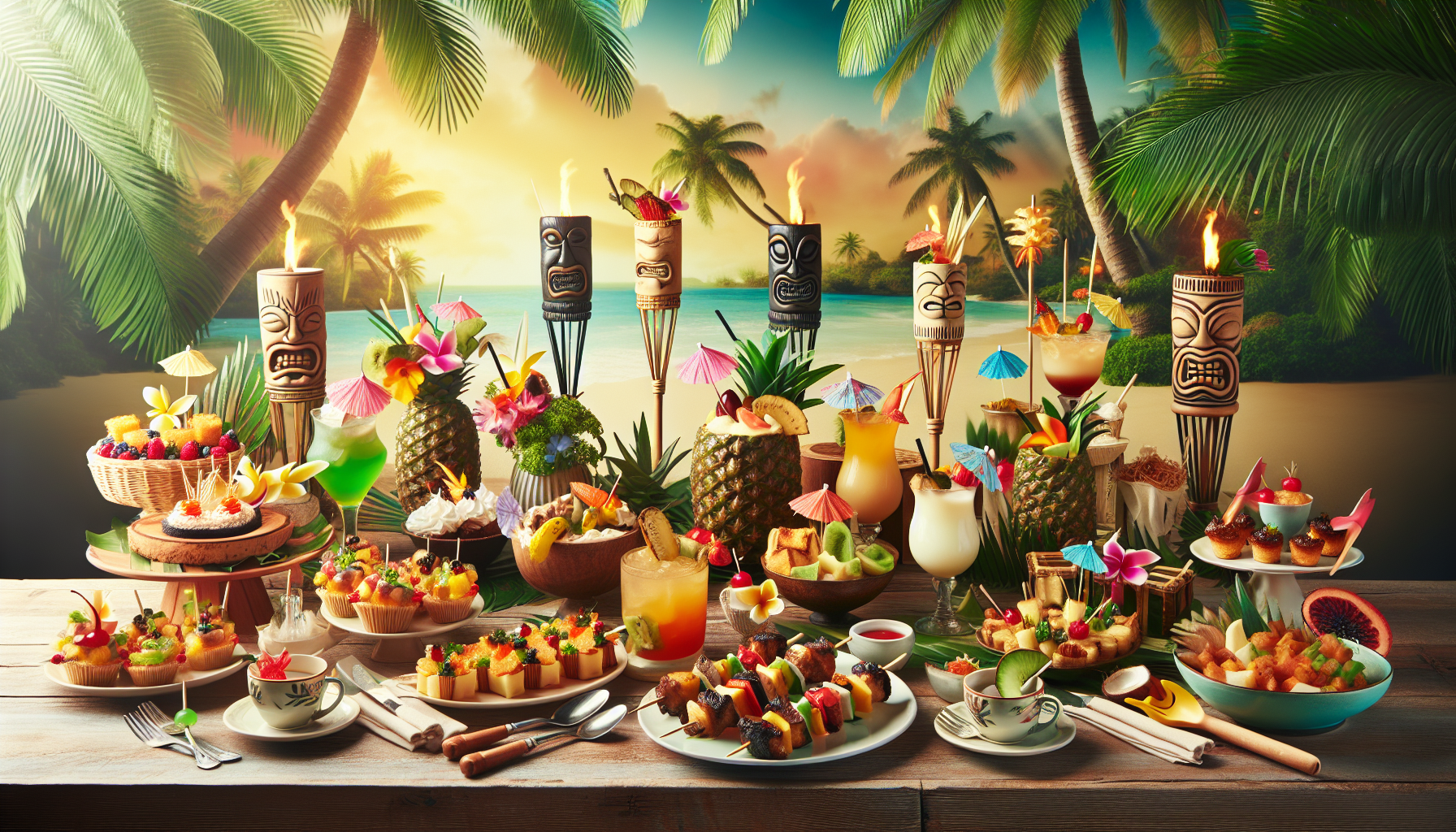 How Do You Plan The Perfect Tiki Party Menu?