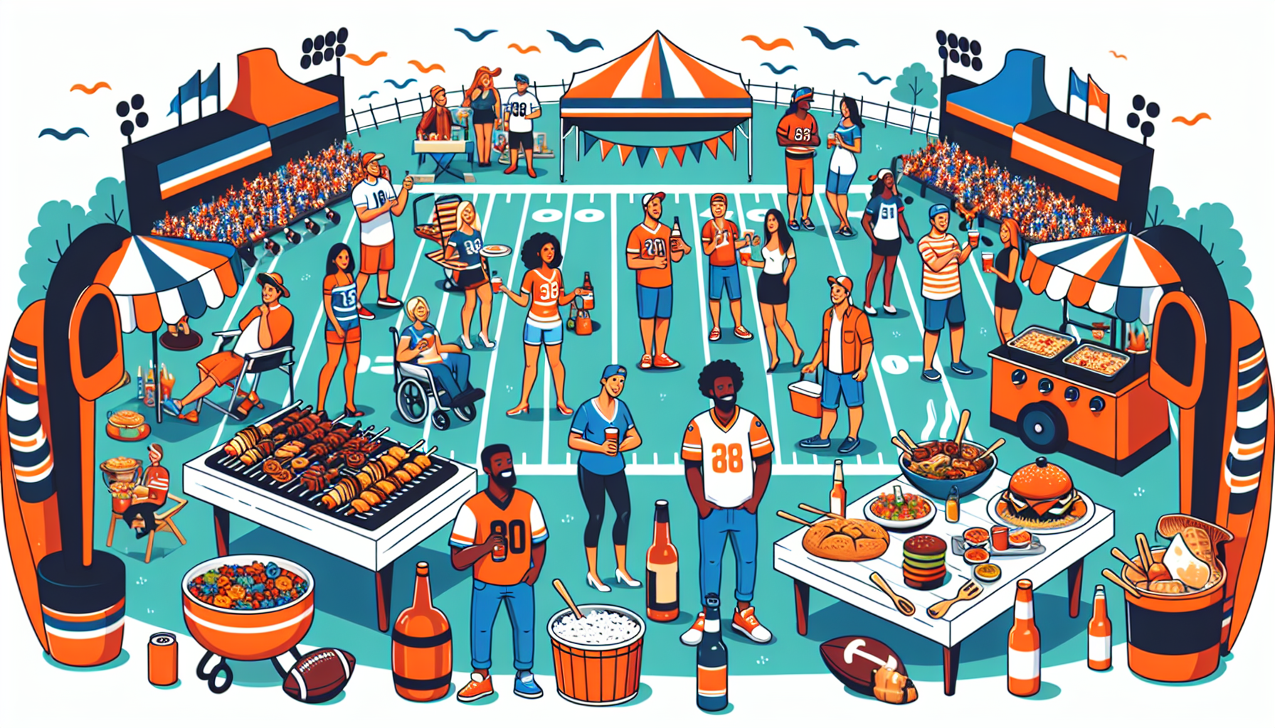 How To Organize A Tailgating Event At Sports Games