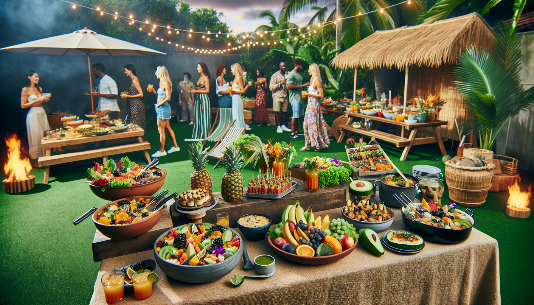 Plant-Based Options For Tailgating And Tiki Parties