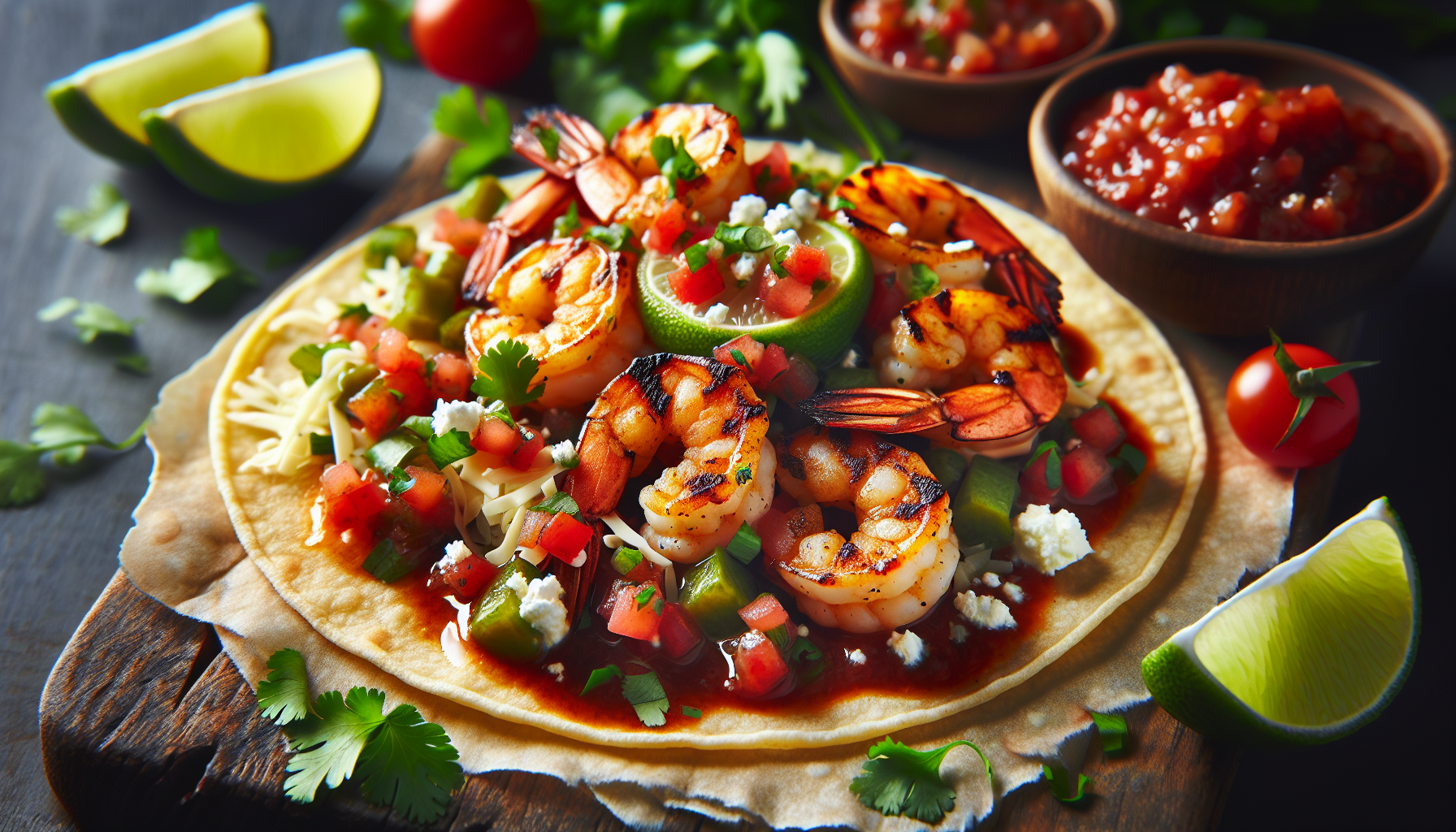 Spicy Grilled Shrimp Tacos