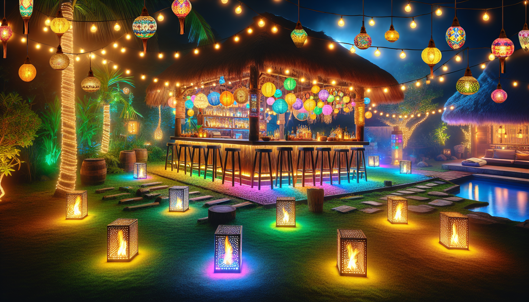 Tiki Bar Lighting Ideas To Enhance The Atmosphere