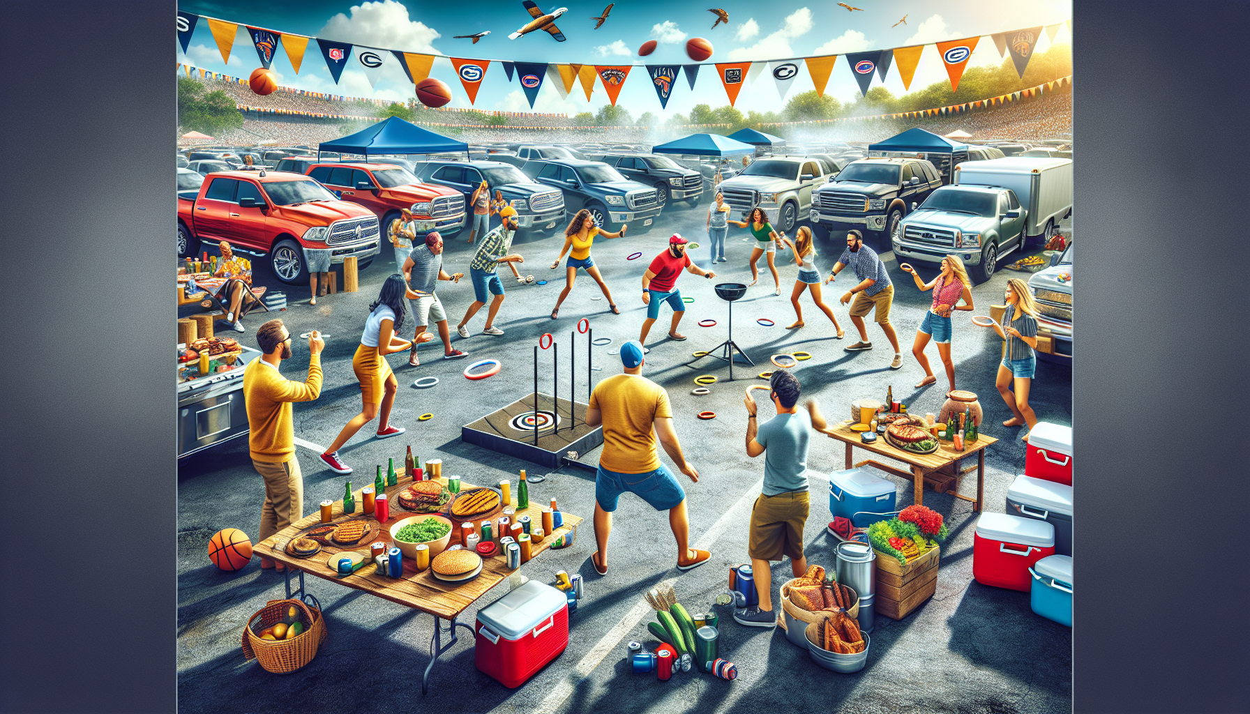 What Are Inexpensive Games And Activities For Tailgating?