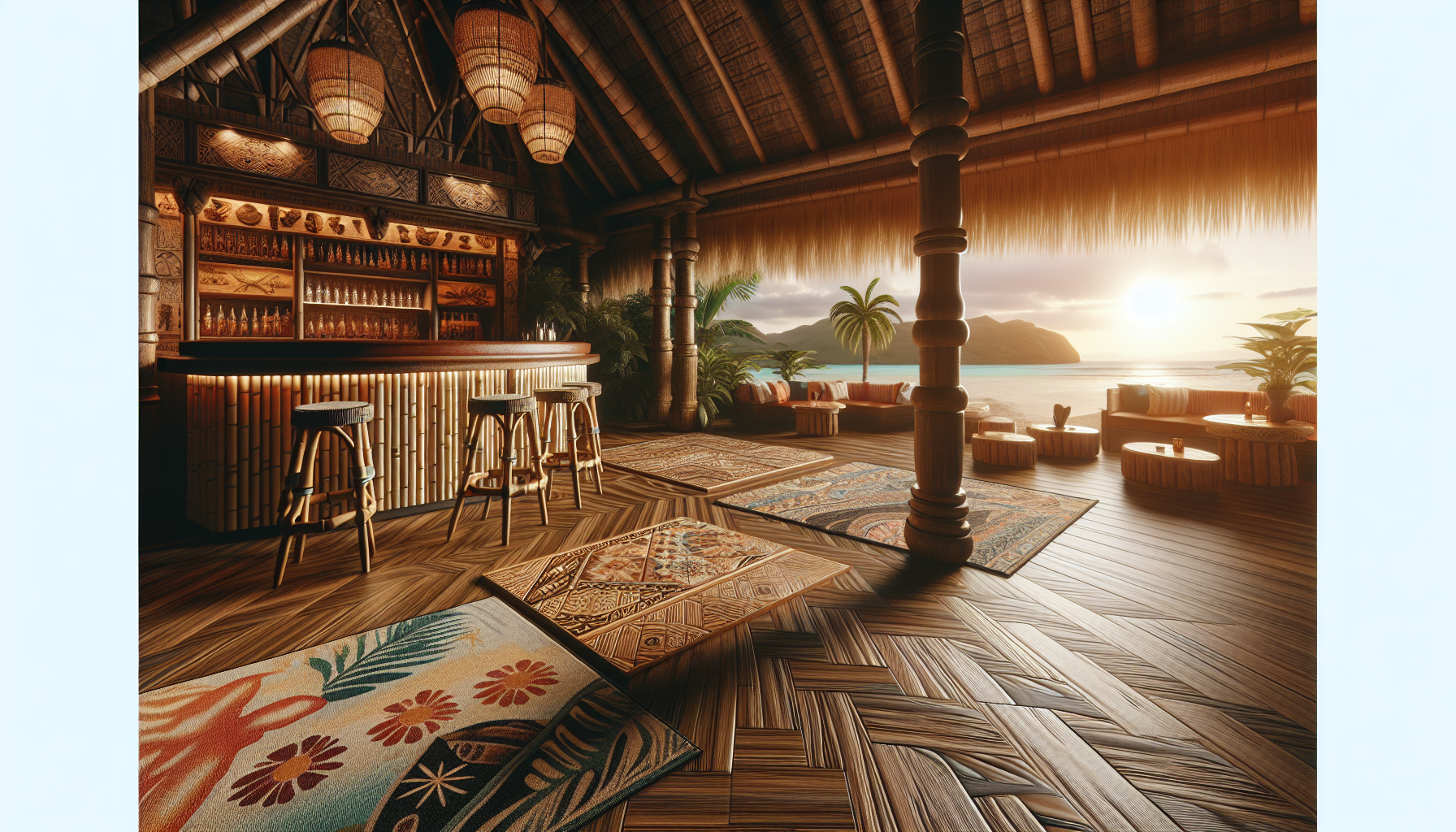 What Are The Best Flooring Options For A Tiki Bar?