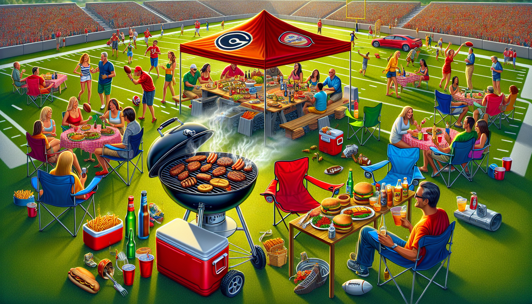 What Are The Essential Supplies For A Tailgating Party?