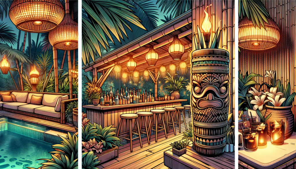 What Are The Must-Have Items For Any Backyard Tiki Bar?