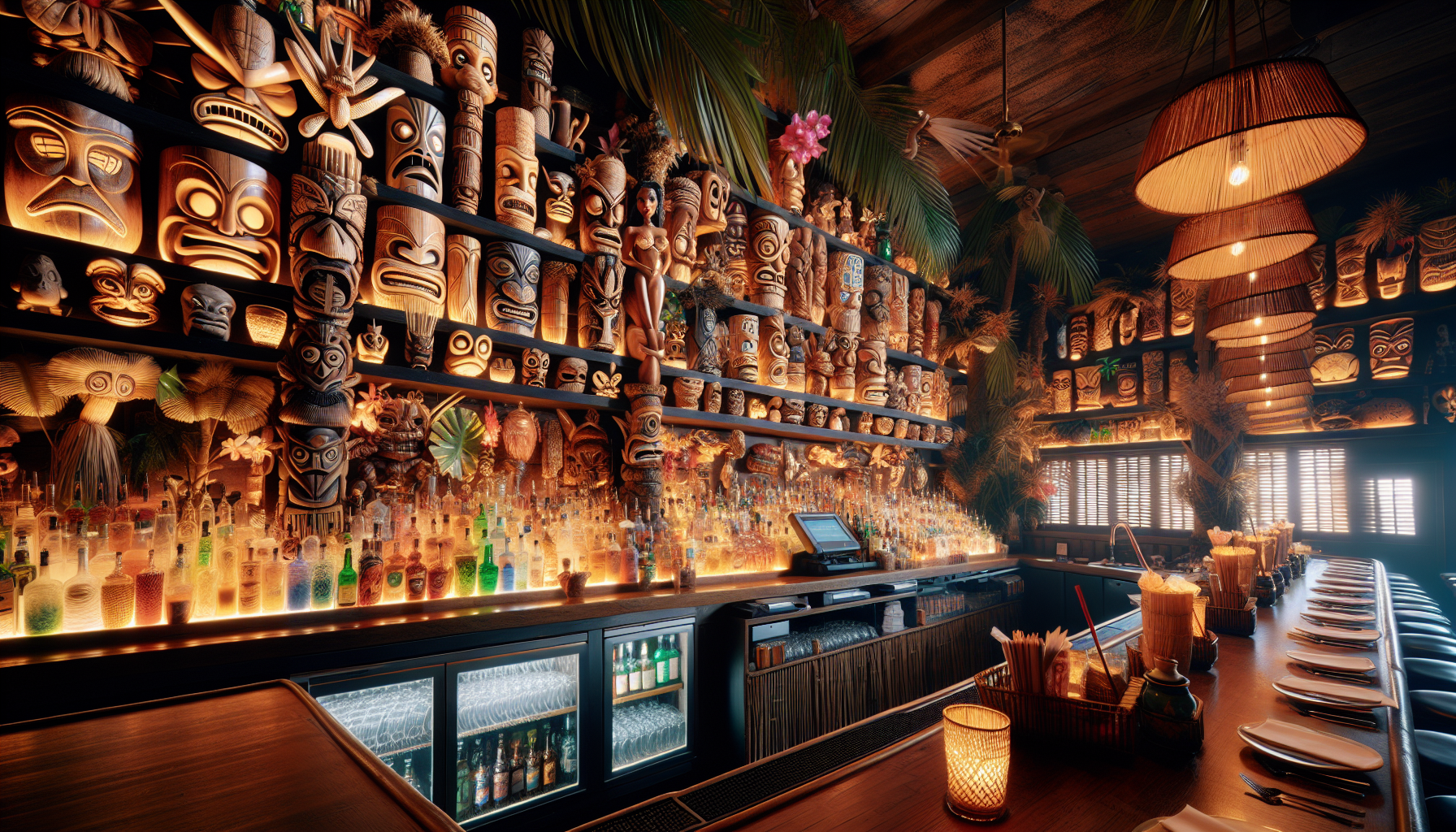 What Unique Tiki Decorations Can Elevate Your Bar’s Look?