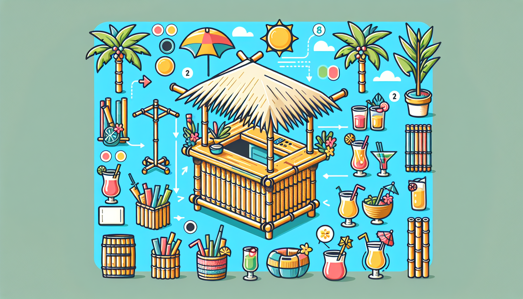 Building A Portable Tiki Bar For Events