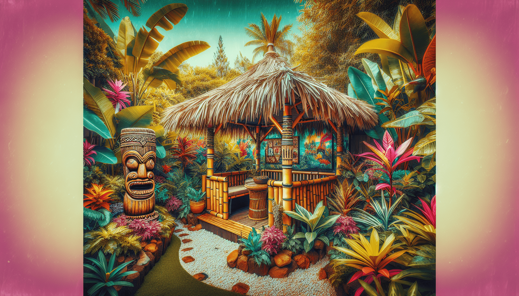 How To Create A Tiki Garden In Your Backyard