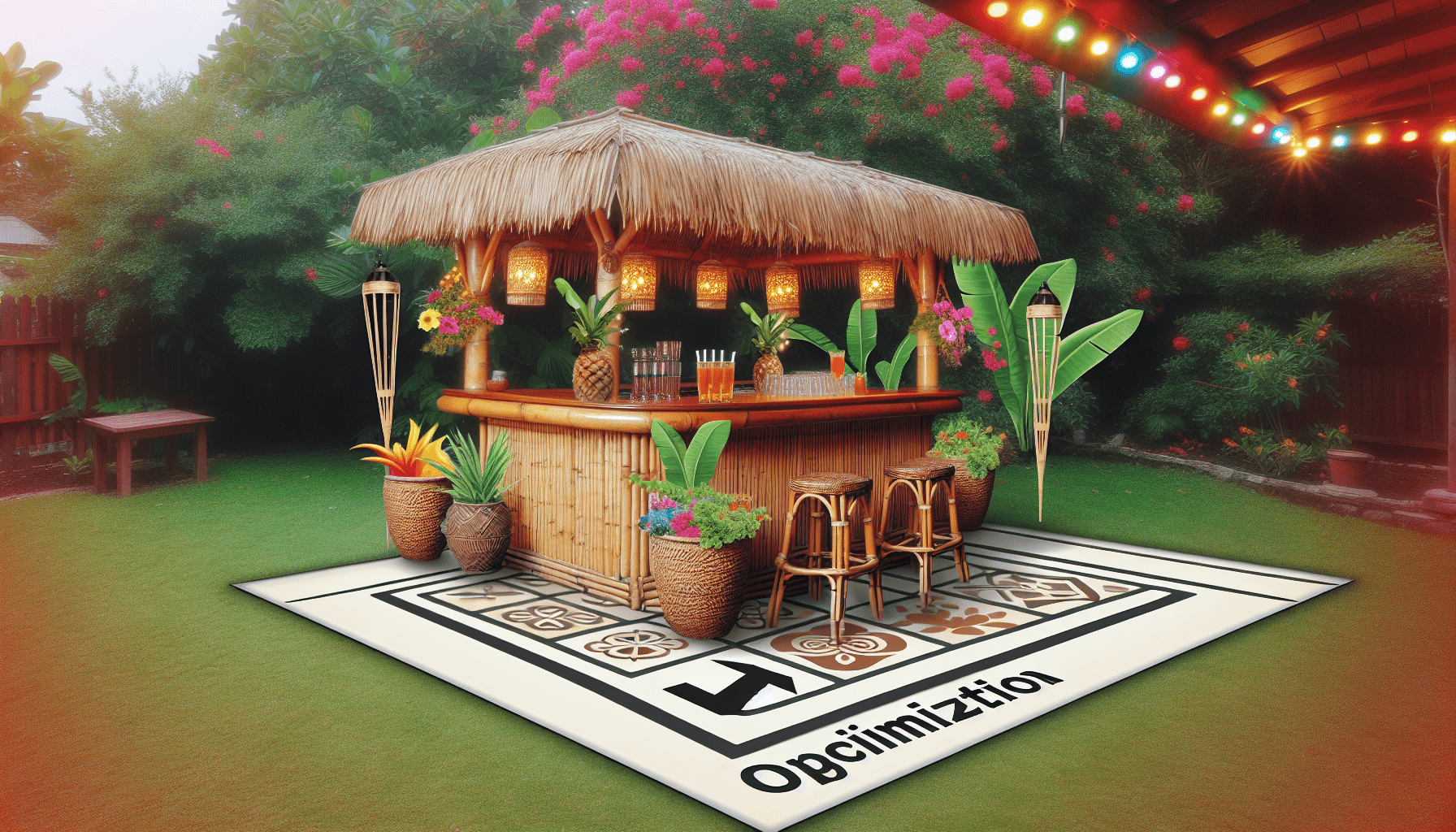 How To Choose The Right Tiki Bar Location In Your Yard