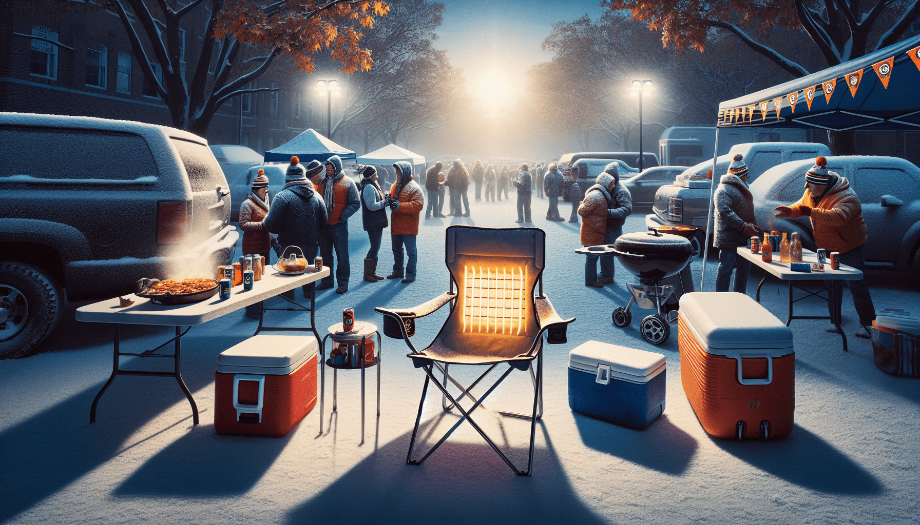 essential gear for cold weather tailgating