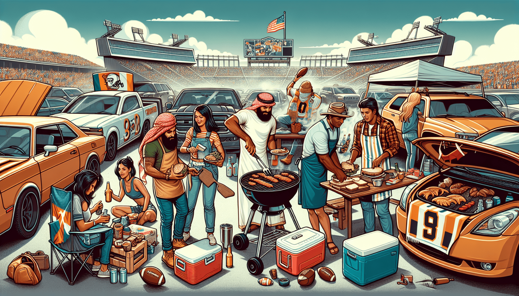 Tailgating 101: Basics For First-Timers