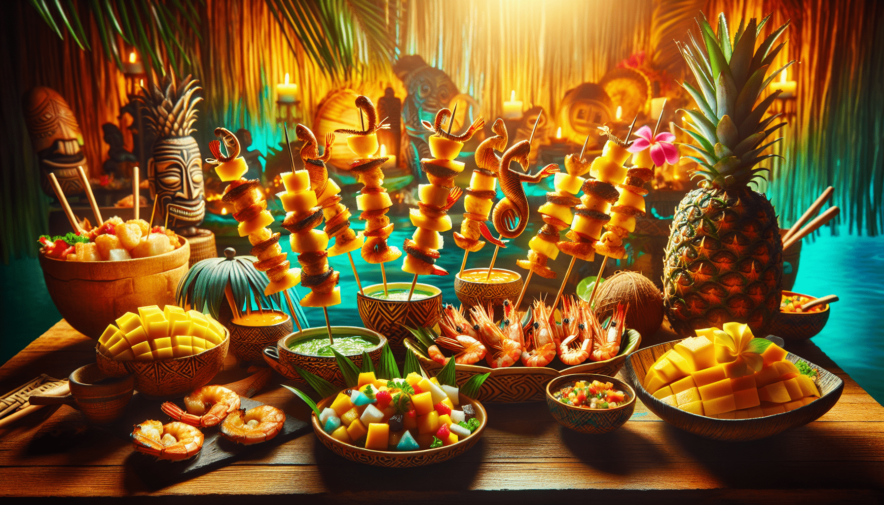 Exotic Tiki Party Foods To Try